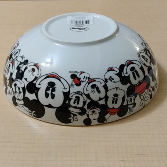 Disney Mickey Minnie Mouse Large Ceramic Serving Bowl Salad Soup Kitchen… - Picture 5 of 11